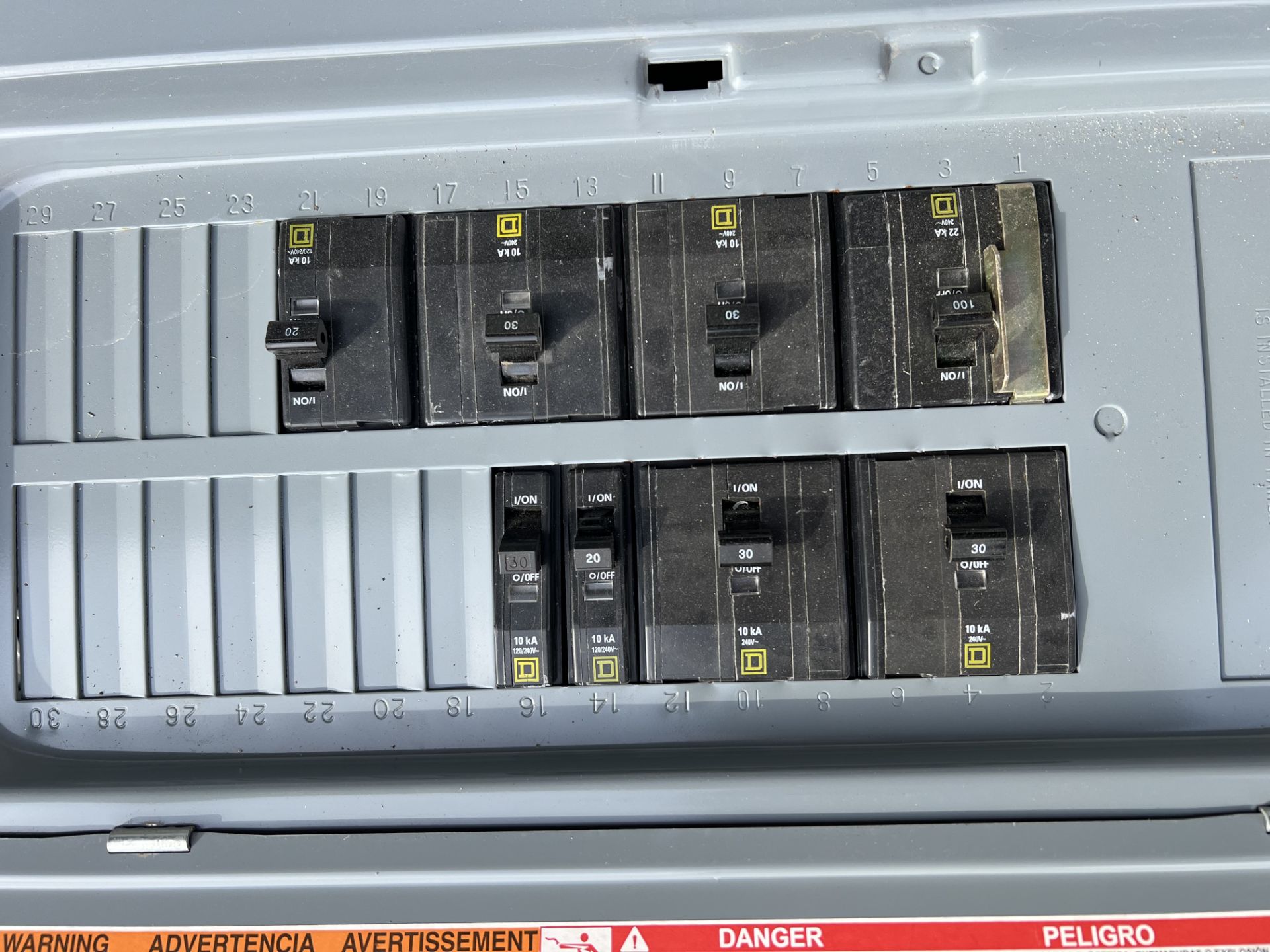 Skid Lot of Misc Electrical Panels - Image 4 of 6