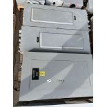 Lot of 3 Electrical Panels