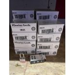 Lot of Master Lock Keyed Padlocks