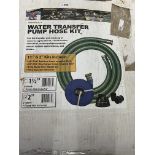 Universal Water Transfer Pump Hose Kit
