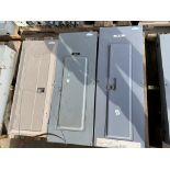 Lot of 3 Electrical Panels