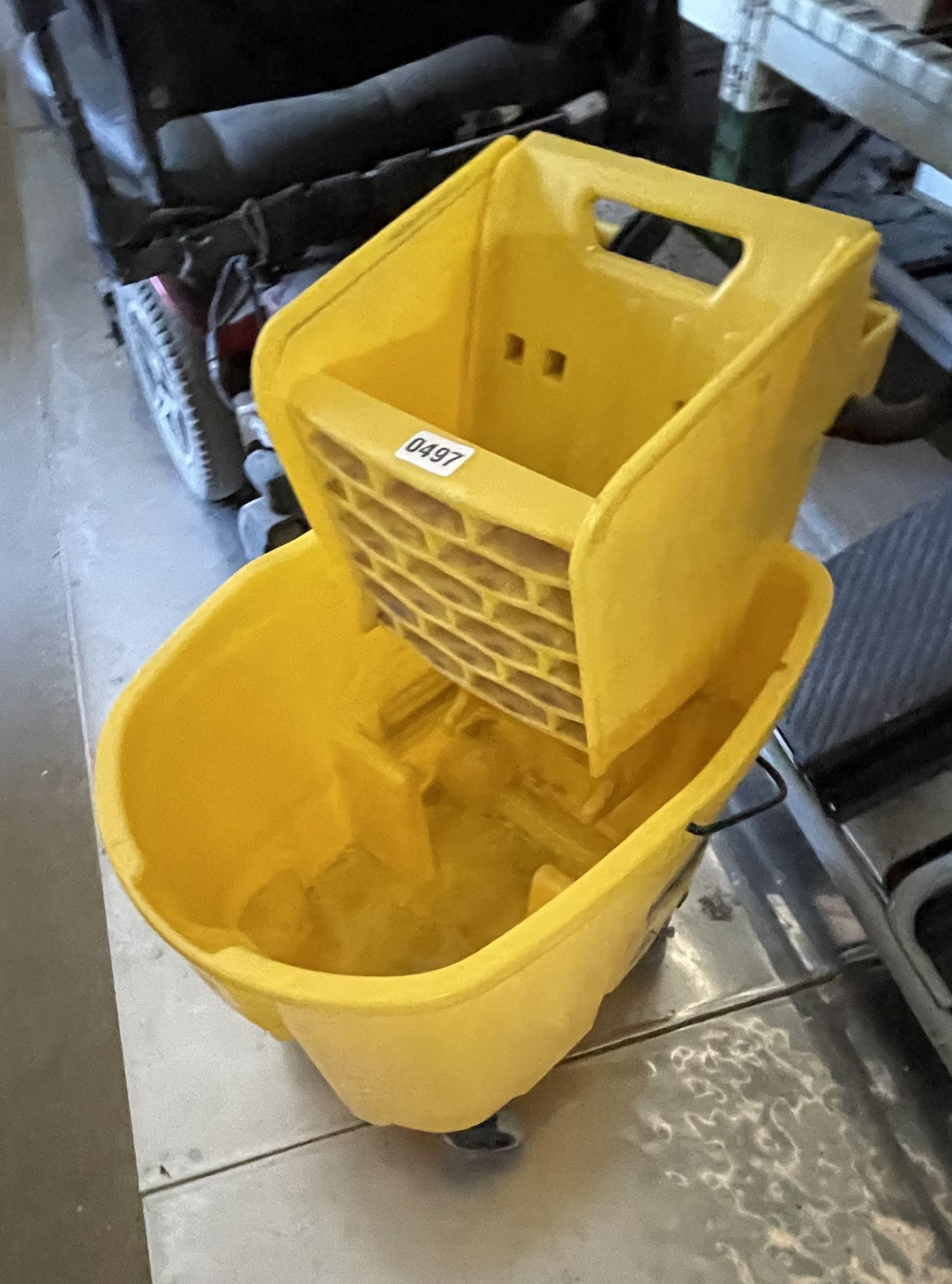 Mop Bucket and Ladder - Image 2 of 2