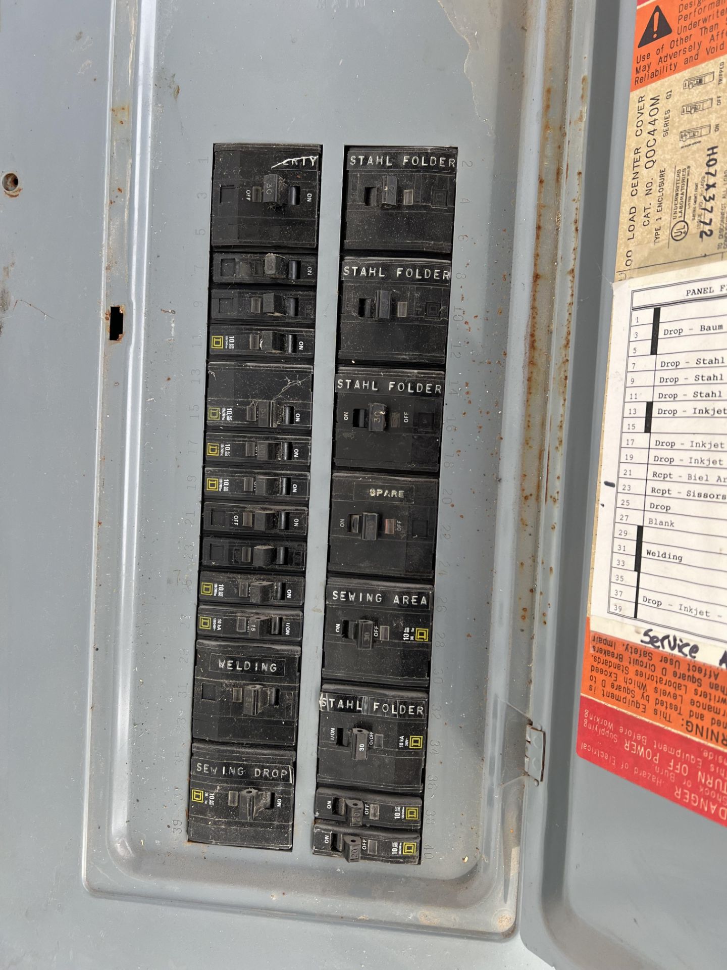 Lot of 3 Electrical Panels - Image 4 of 4