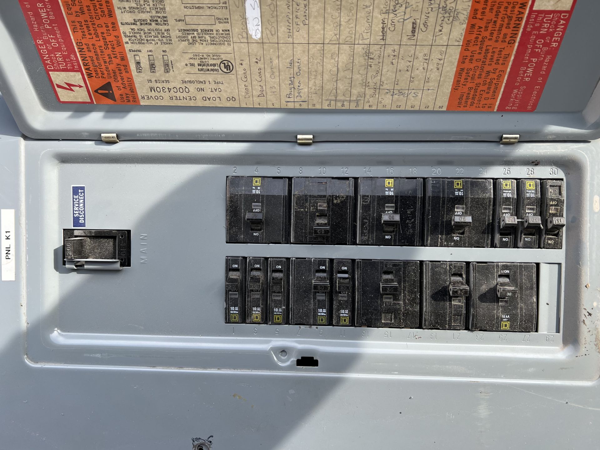 Skid Lot of Misc Electrical Panels - Image 6 of 6