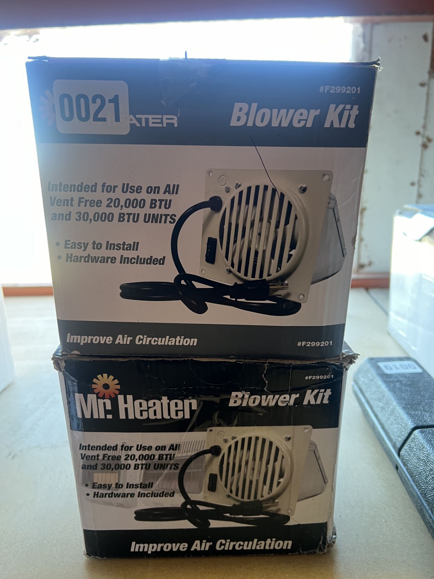 Lot of (2) Mr. Heater Blower Kit