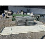 Lot of Pallet Racking Uprights, Rails and Grates