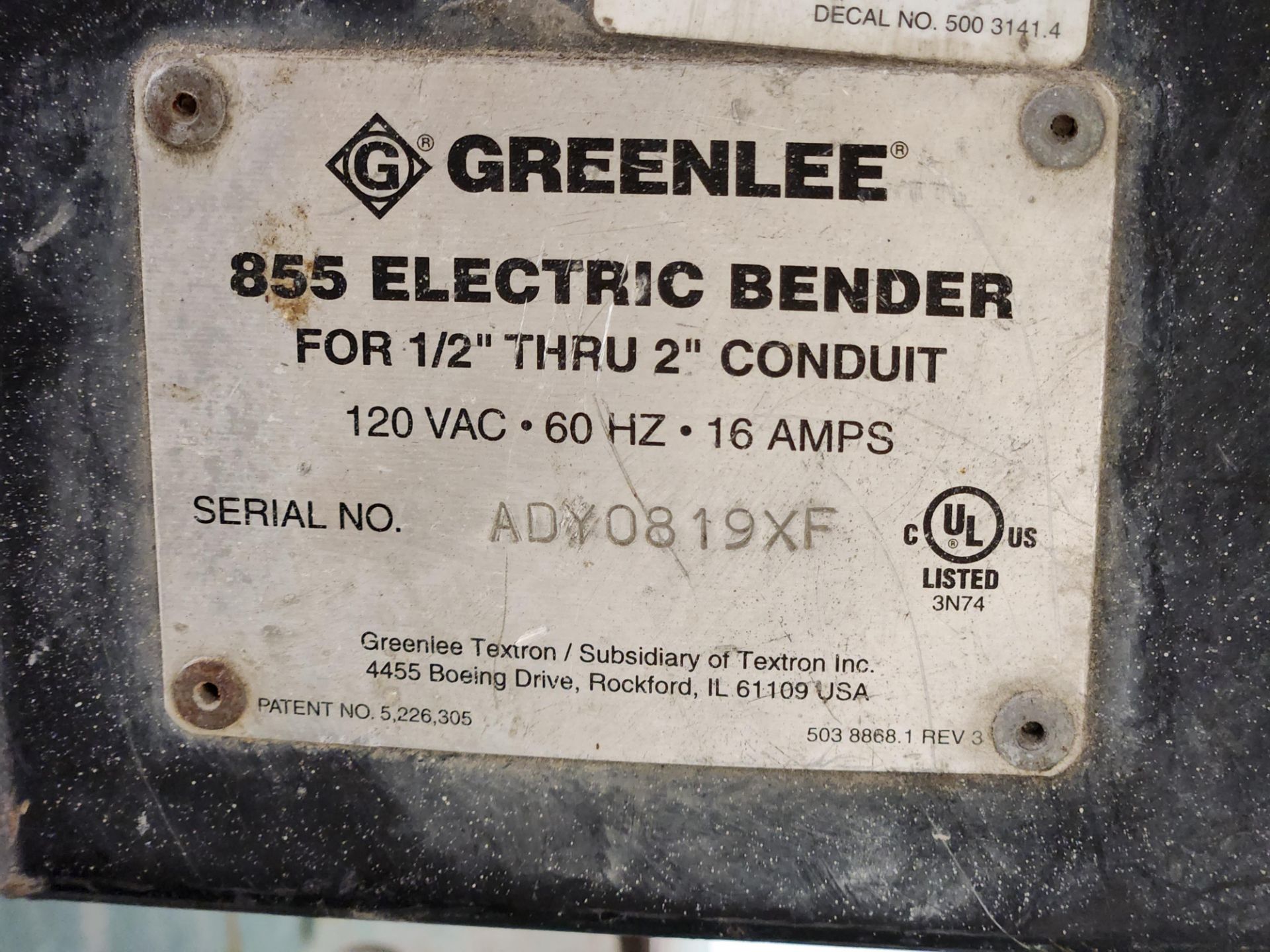 Greenlee Smart Quad Bender - Image 4 of 4