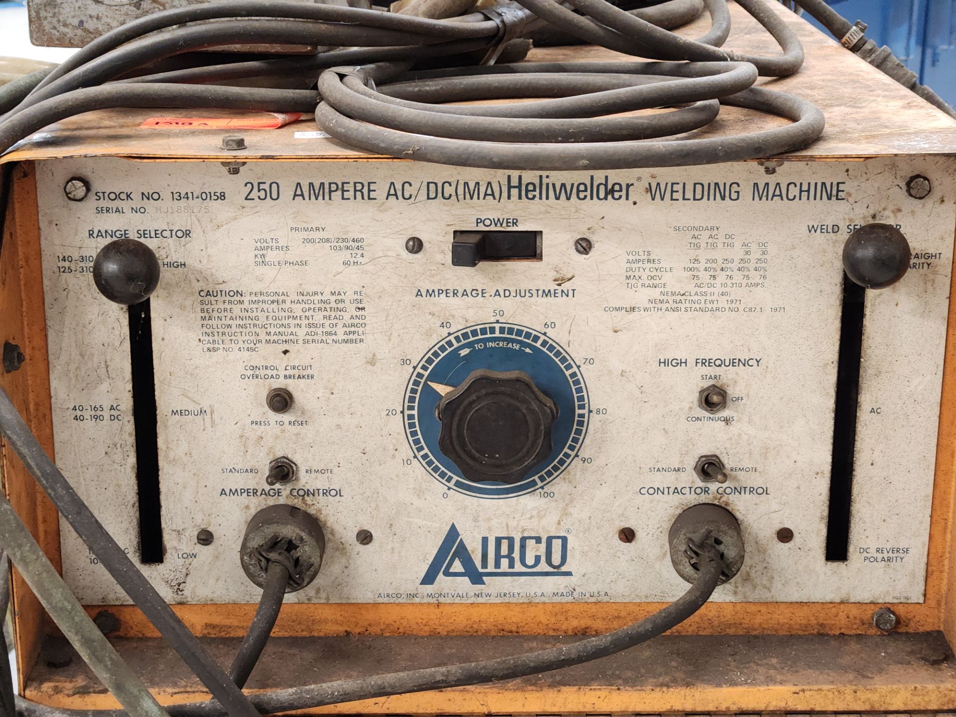 Airco Heliwelder TIG Welder - Image 2 of 5