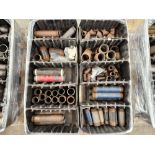 Skid Lot - (10) Bins Assorted Threaded Couplers