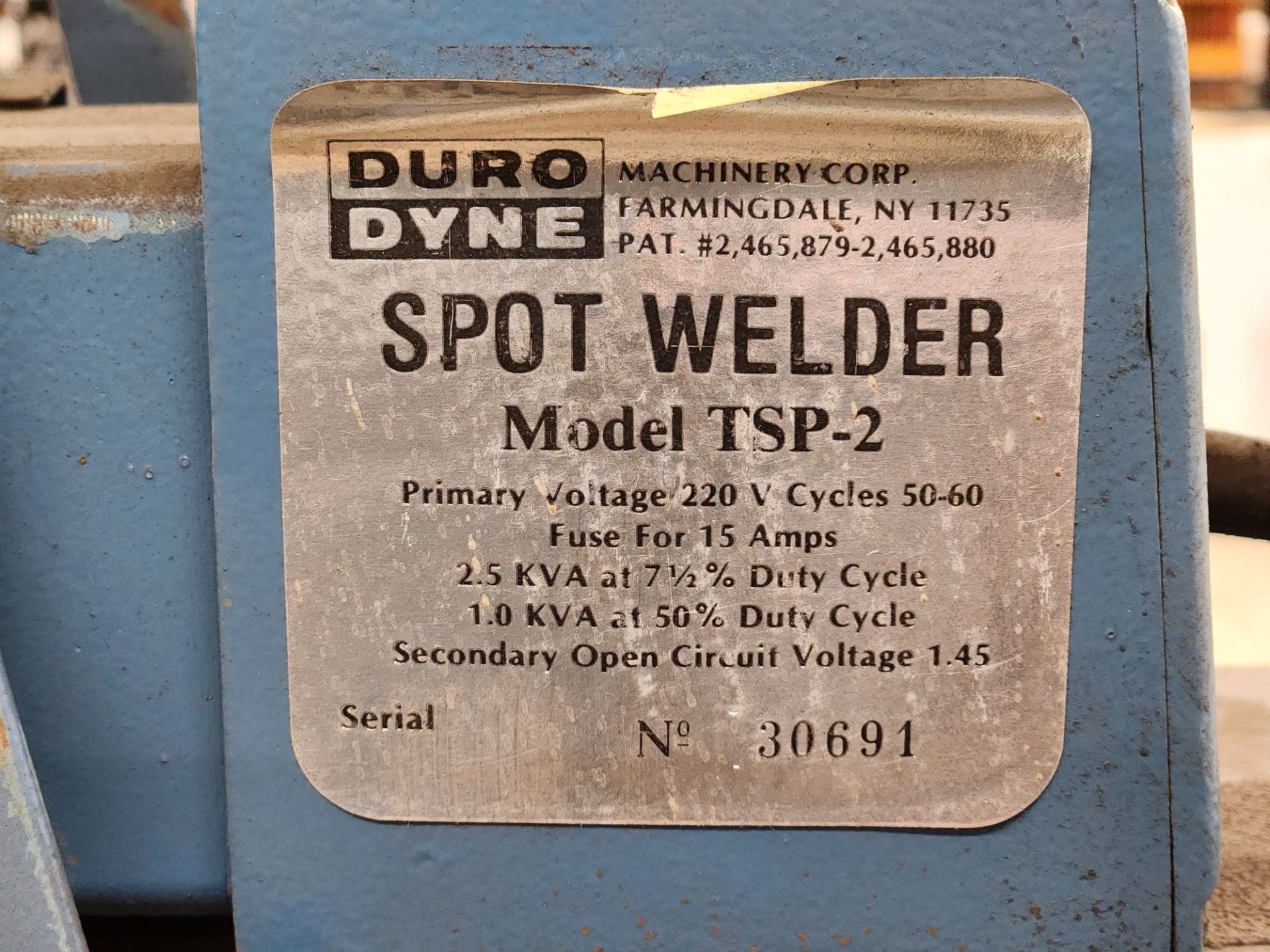 Duro Dyne Spot Welder - Image 4 of 4