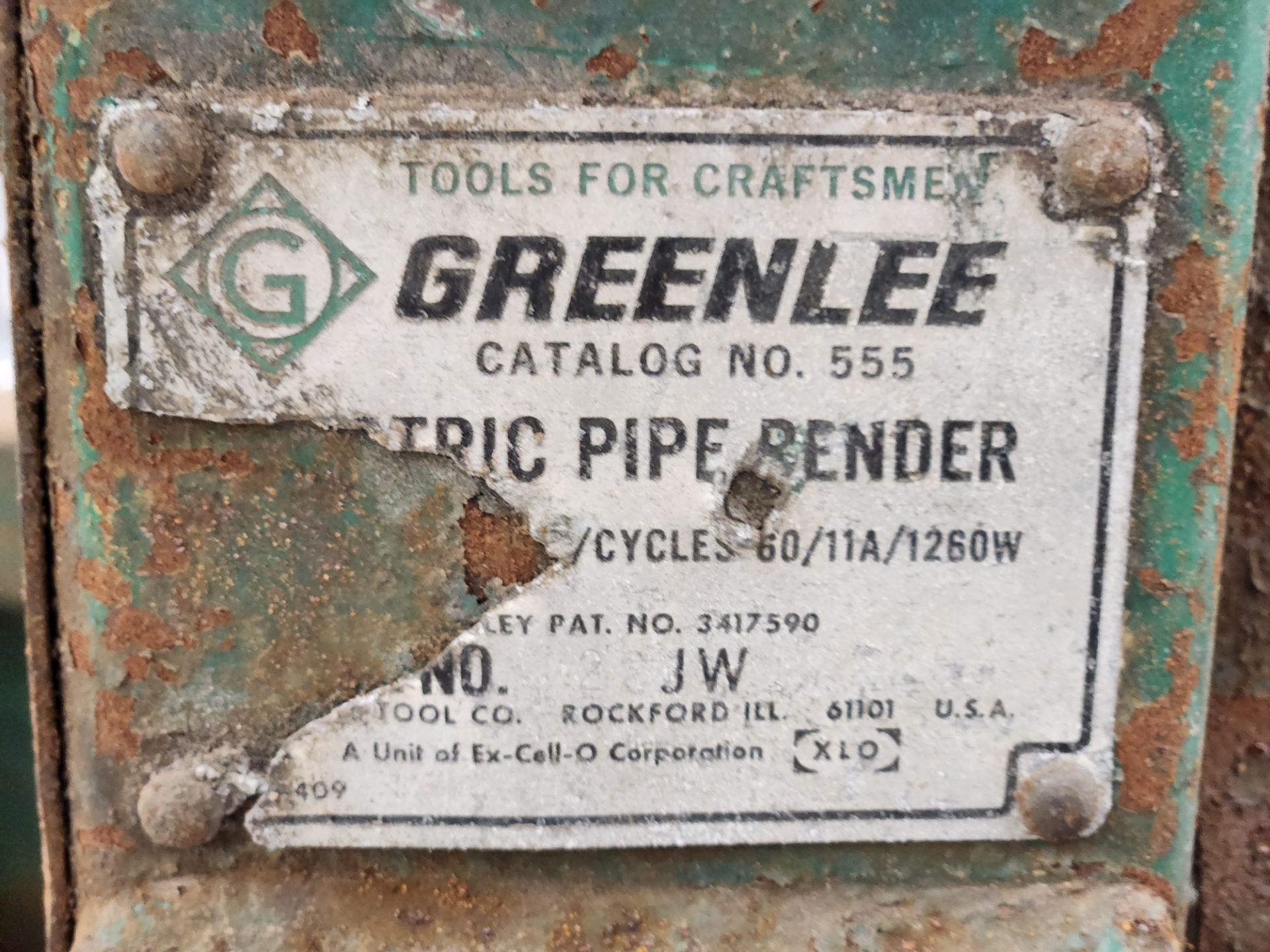 Greenlee Electric Pipe Bender - Image 3 of 4