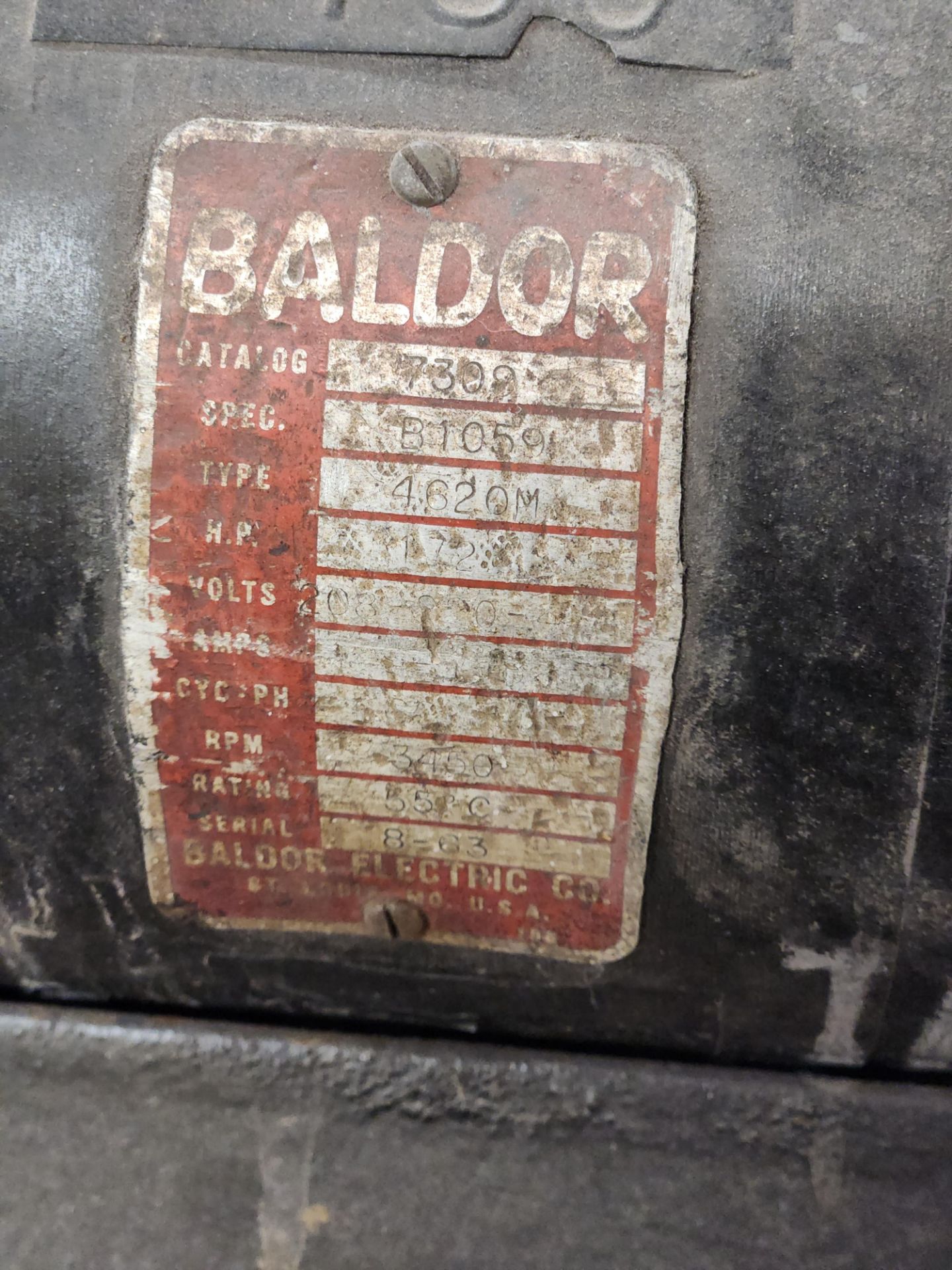 Baldor Dual Grinder/Buffer on Table - Image 3 of 3