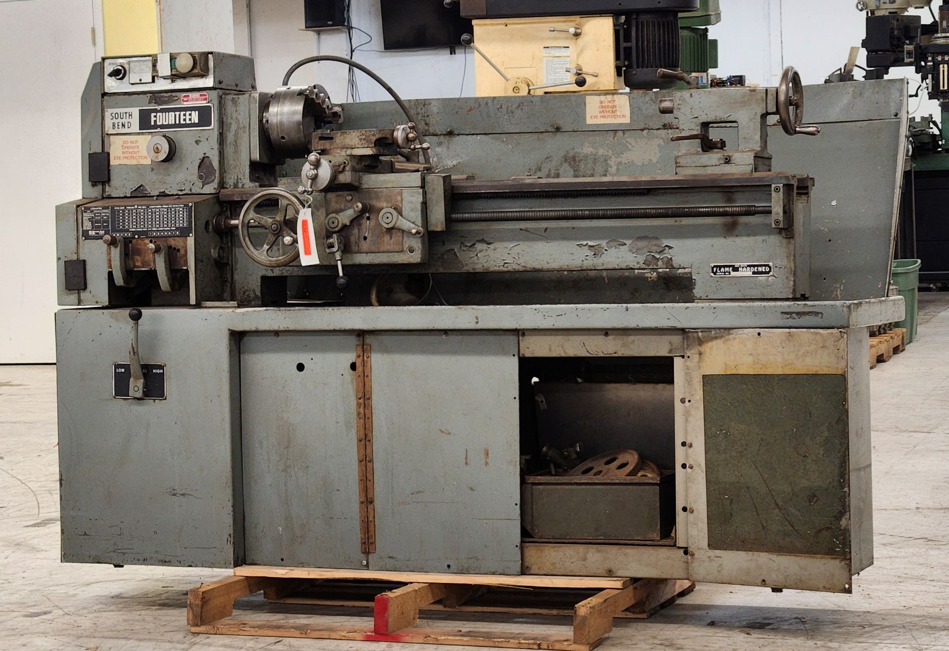 Southbend Fourteen Industrial Lathe - Image 2 of 6