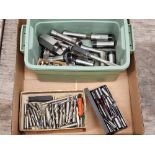 Assorted End Mills, Collets & More