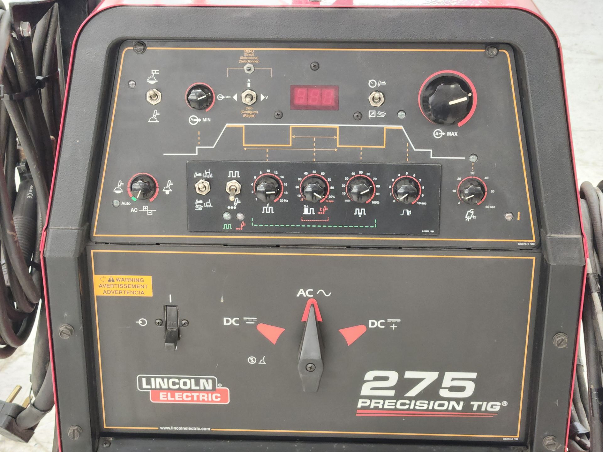 Lincoln Electric 275 Precision TIG Welder - Image 2 of 6