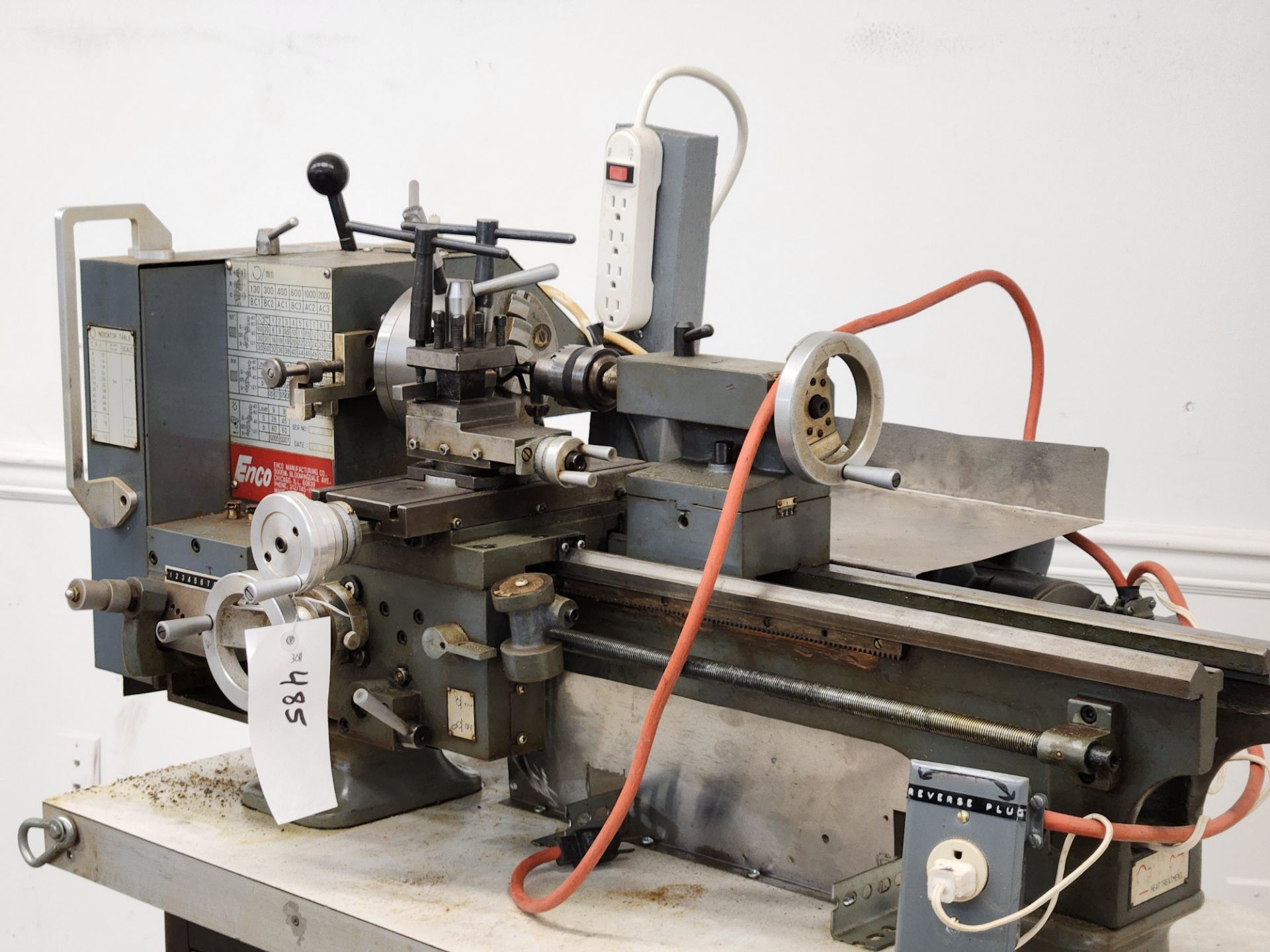 Enco Table Top Lathe - Image 2 of 8