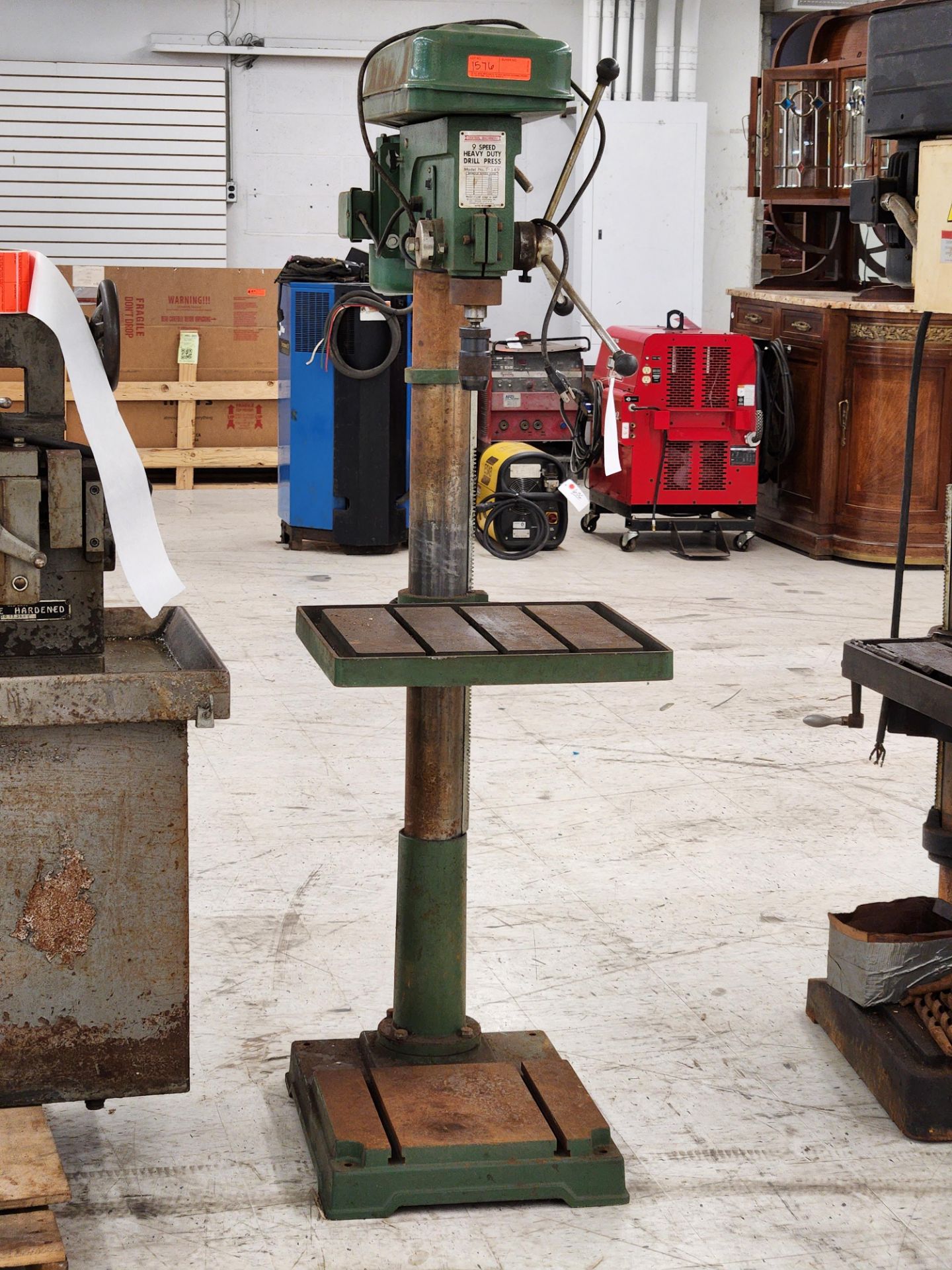 Central Machinery 9-Speed Heavy Duty Drill Press