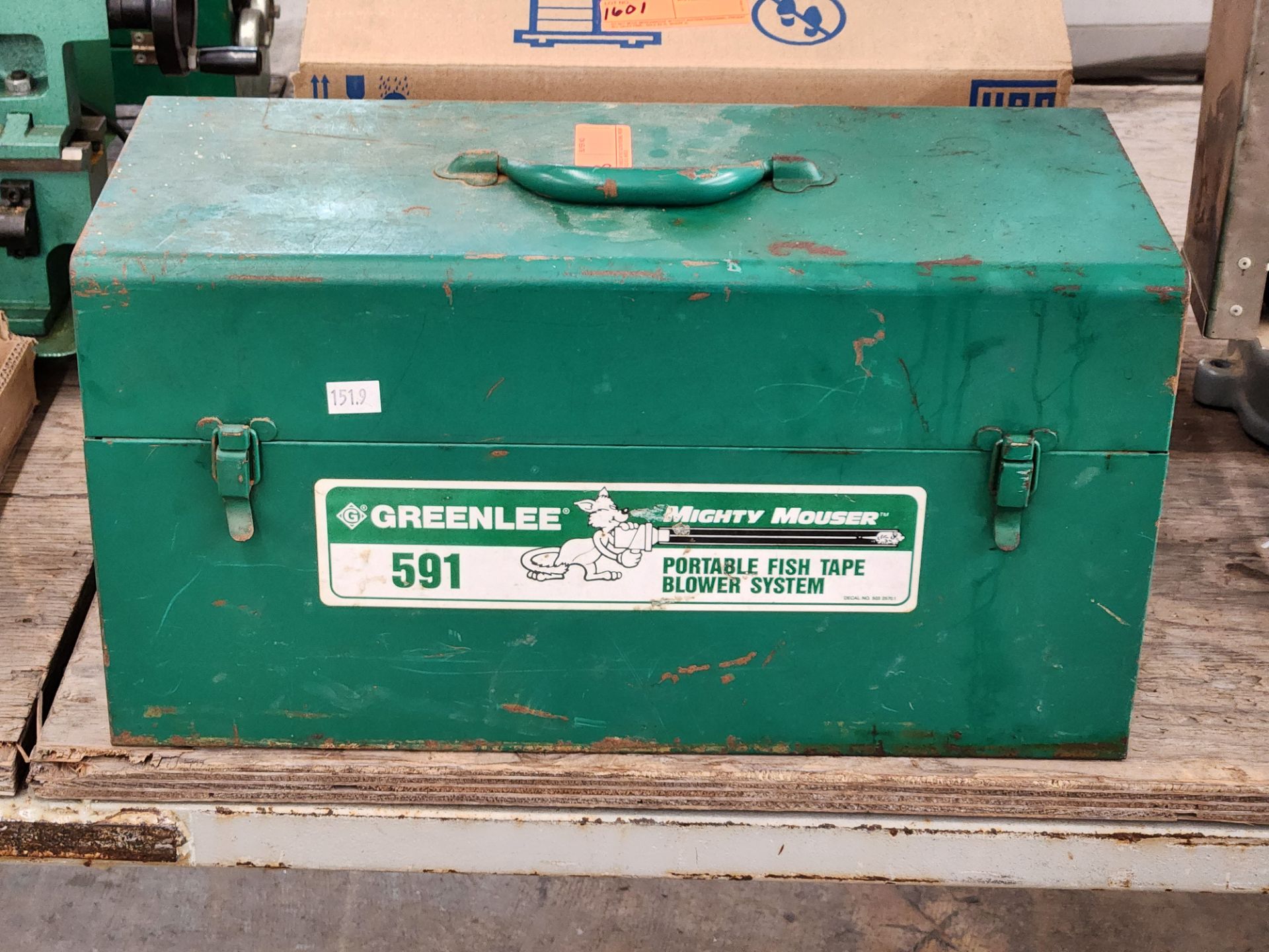 Greenlee 591 Portable Fish Tape Blower System