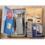 Micrometer, Shims, Drill Bits, More