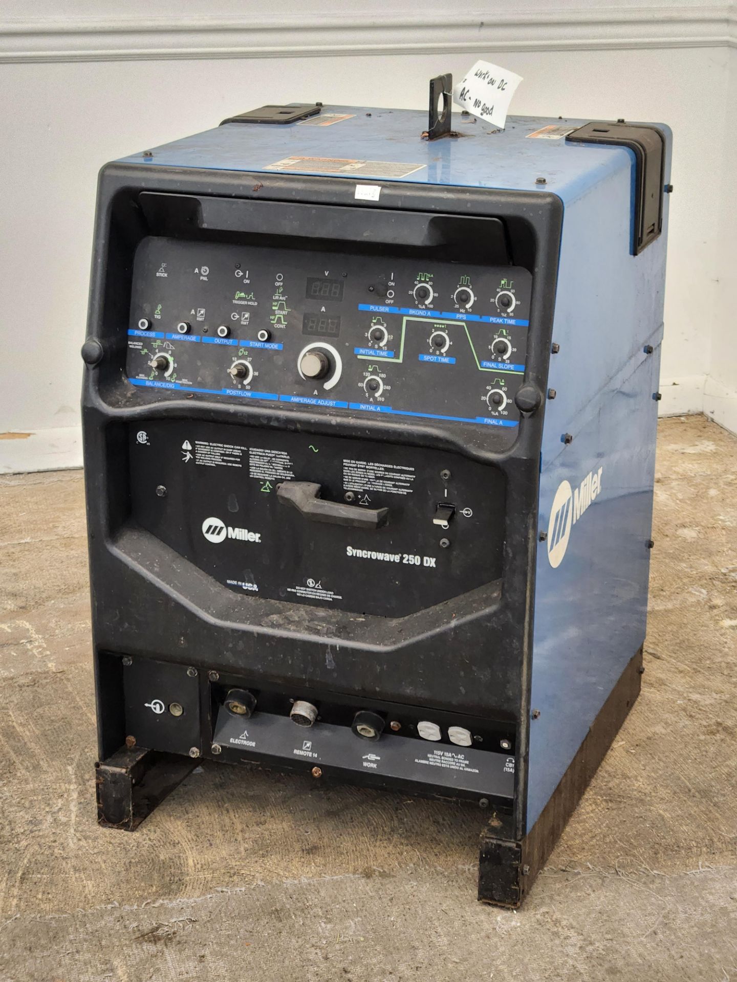 Miller Tig Welding Power Source