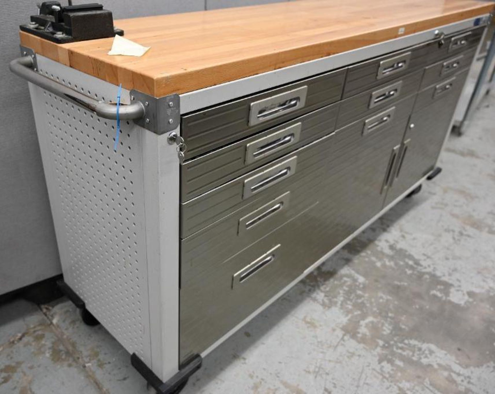 Ultra HD Seville Classics 11 Drawer Rolling Workbench - Image 7 of 9