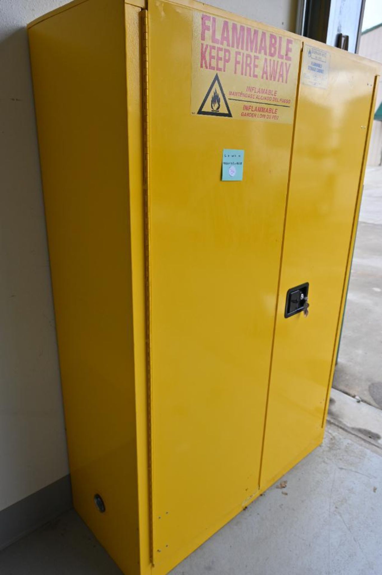 Durham FM Approved 1045-50 Welded 16 Gauge Steel Flammable Cabinet - Image 9 of 10