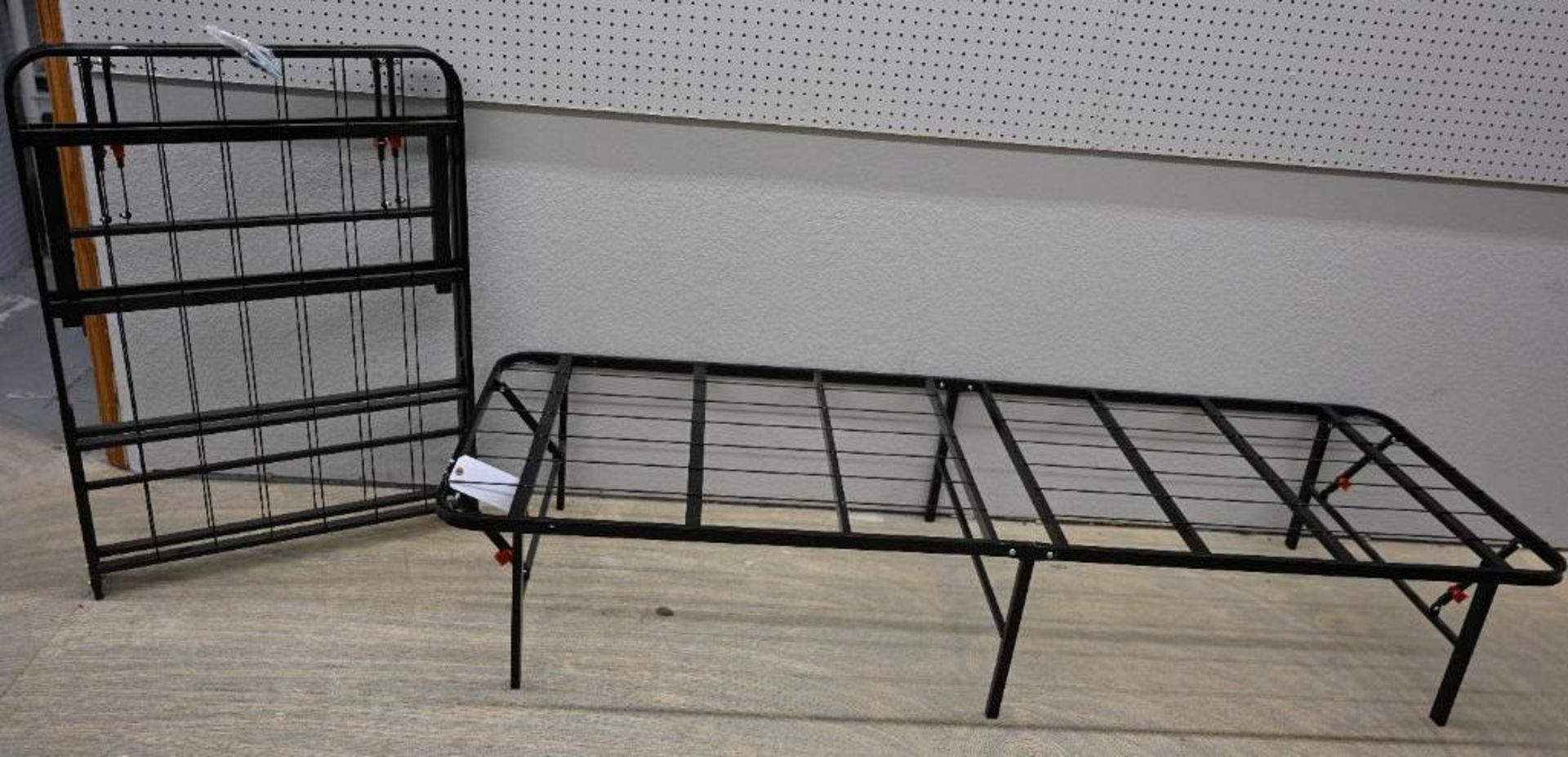 Two 28.5" x78.5" x 14" Metal Fold Up Box Springs - Image 4 of 4