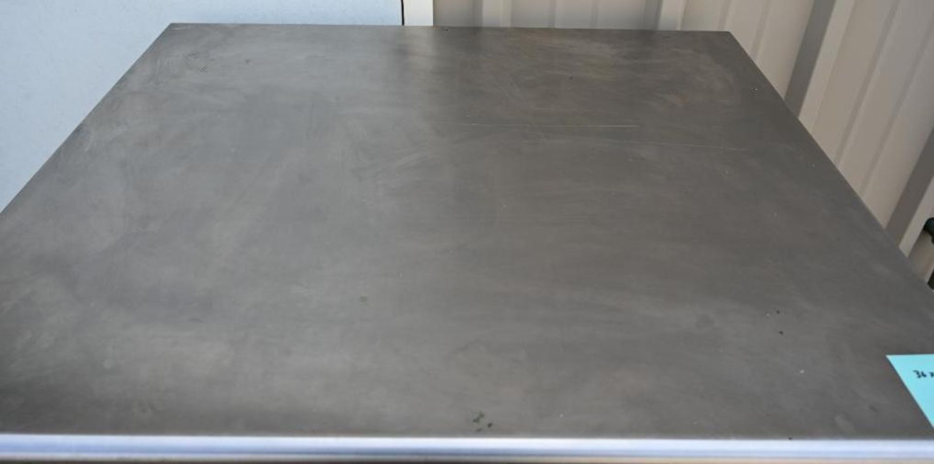 NSF Stainless Steel Work Table with Casters - Bild 6 aus 8