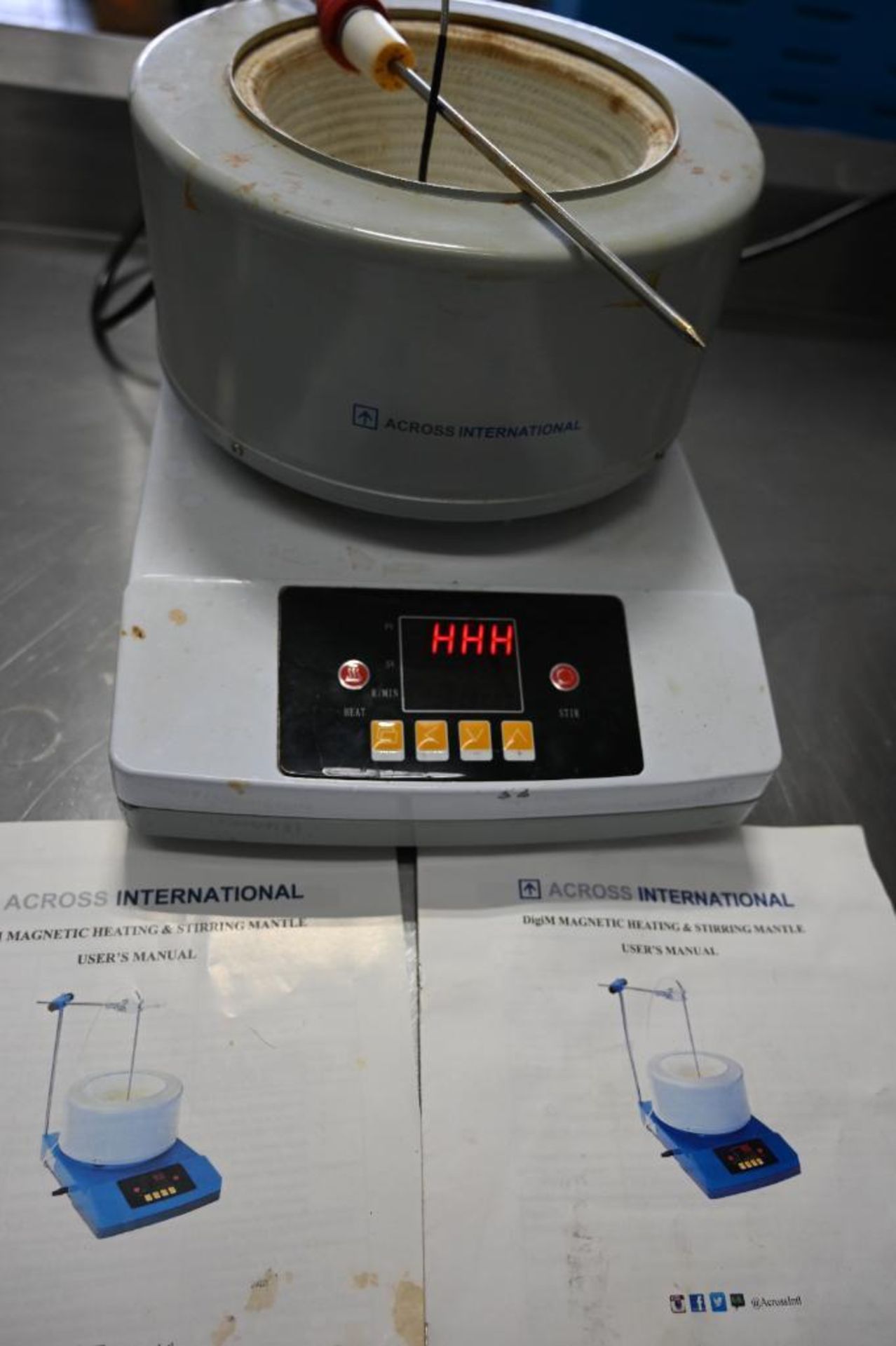 Across International Model DIGIM2 Heating & Stirring Mantle - Image 3 of 5