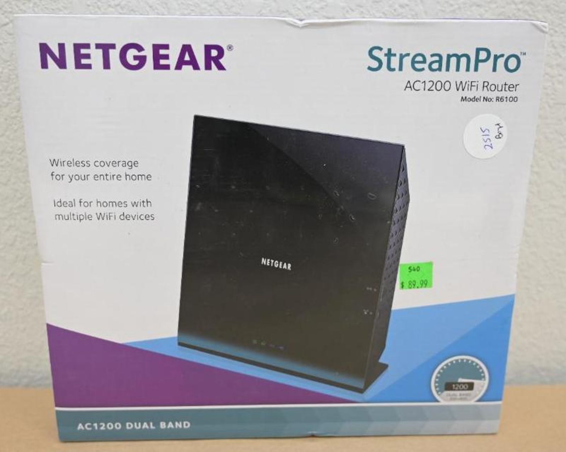 New NETGEAR Stream Pro AC1200 Wi-Fi Router - Image 5 of 5