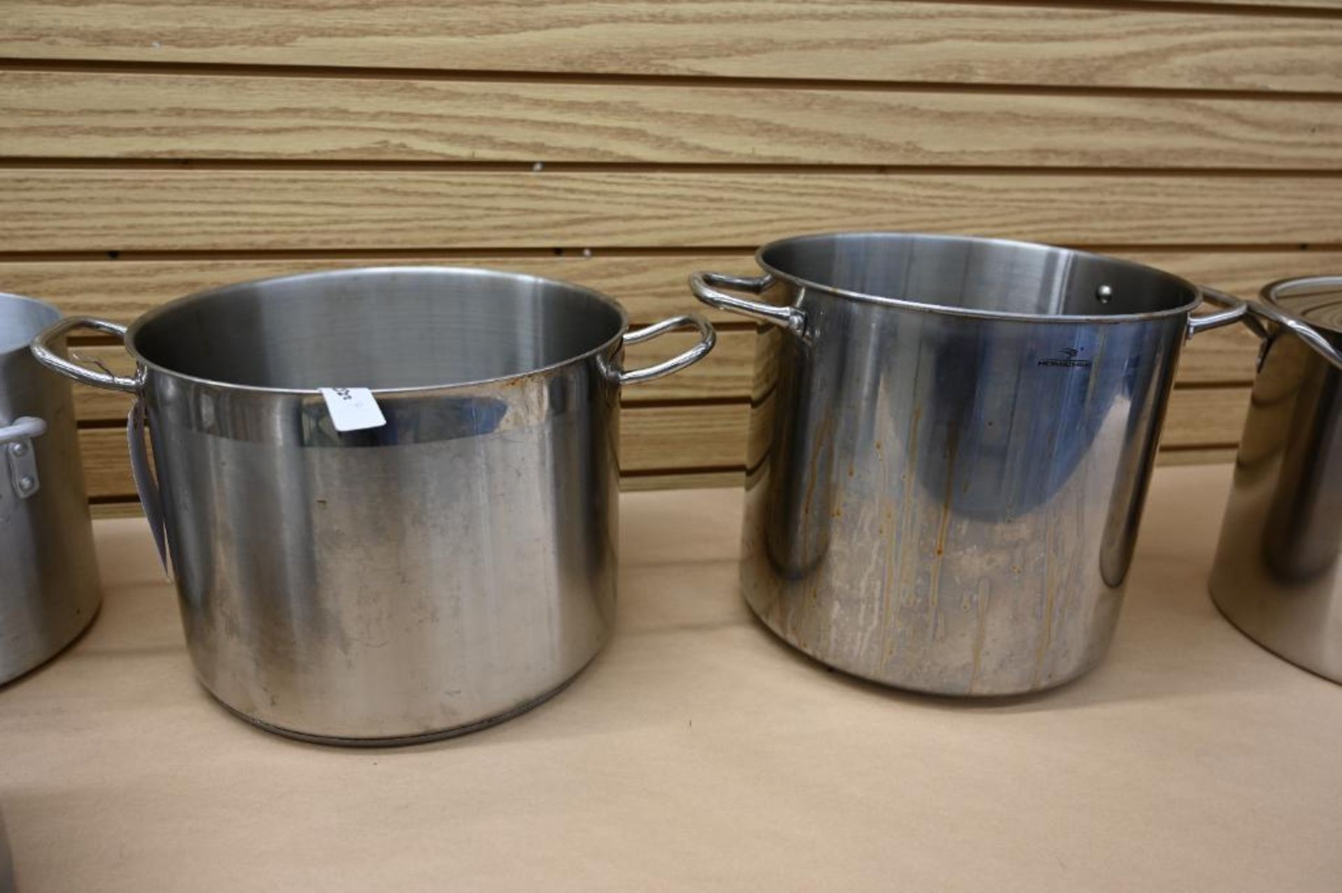 Six Stock Pots - Image 3 of 5