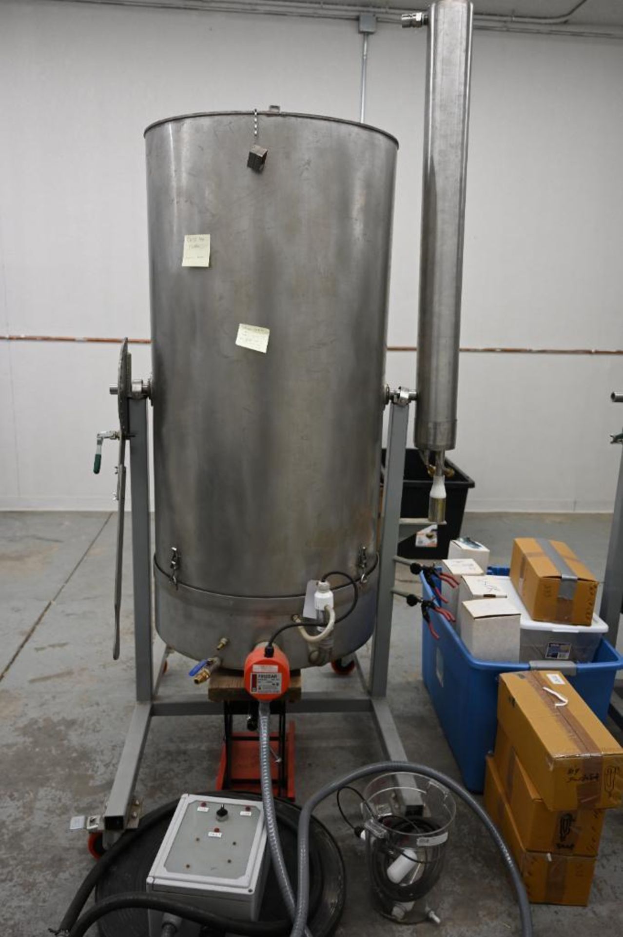 Two 100 Gallon EOSS Steam Distillers for Botanical Extraction! - Image 14 of 32