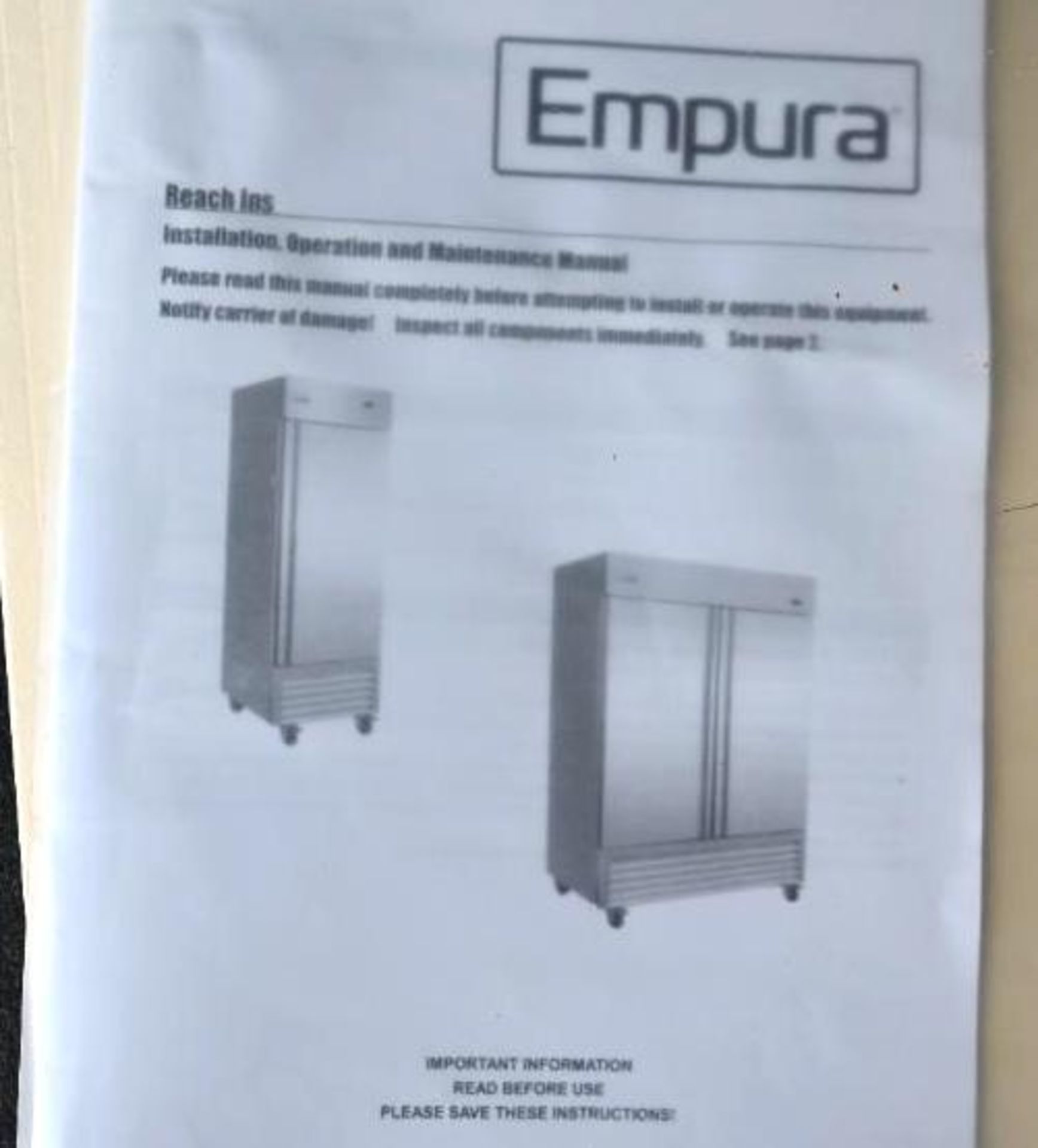 Empura model EKB54R Stainless Commercial Refrigerator - Image 14 of 14