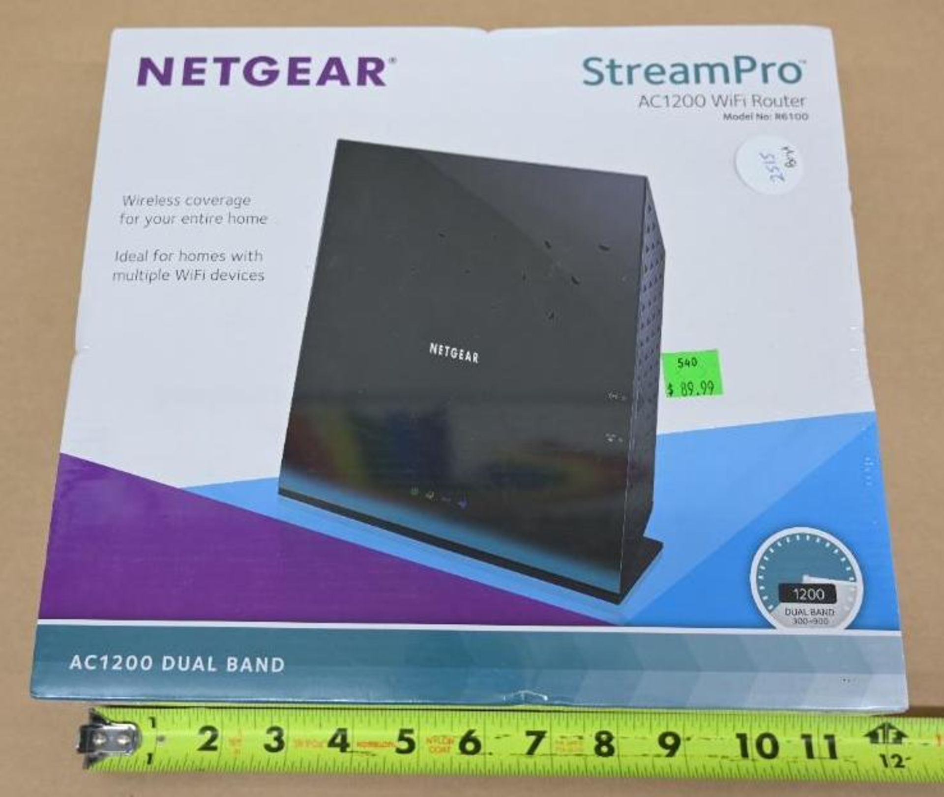 New NETGEAR Stream Pro AC1200 Wi-Fi Router - Image 2 of 5