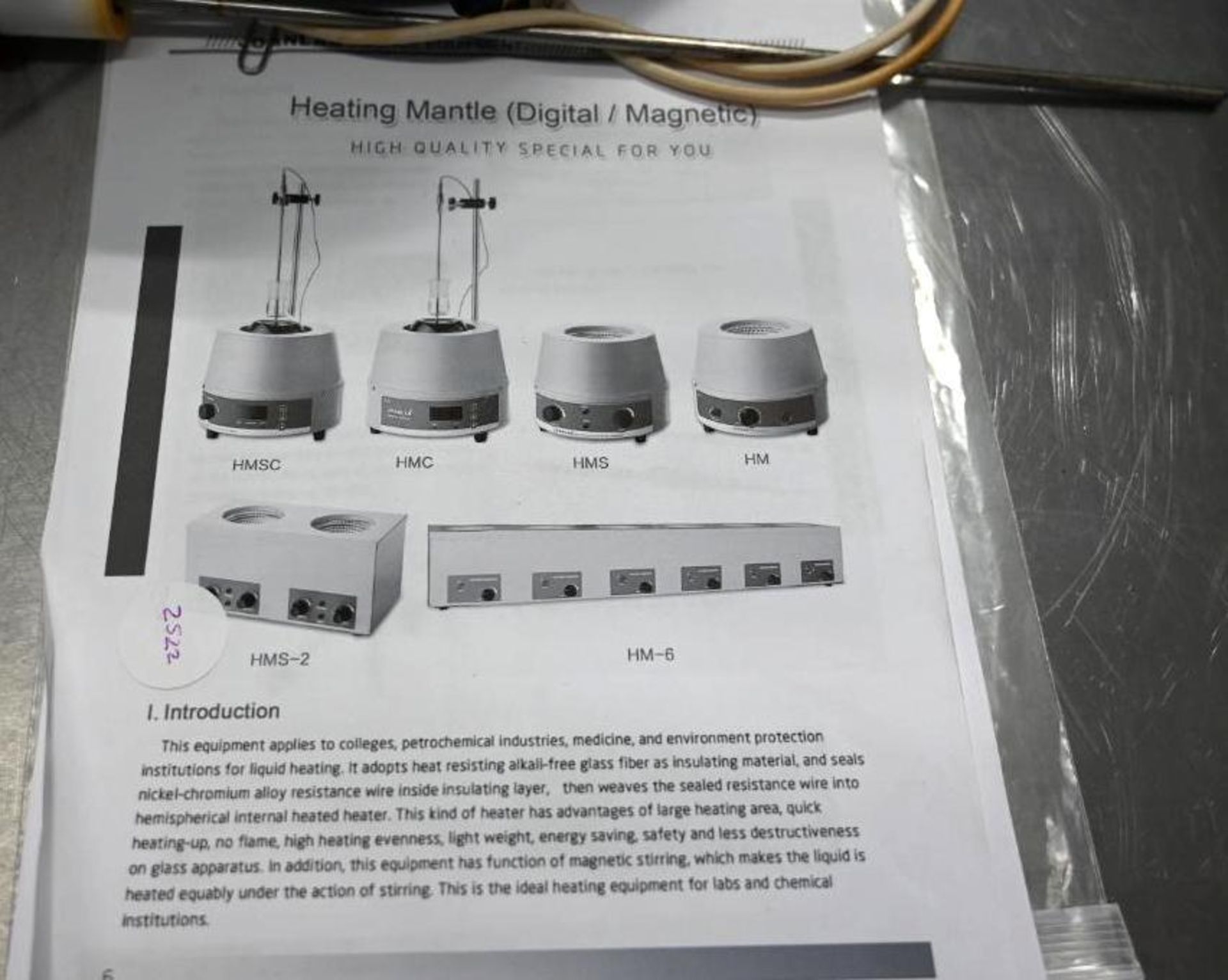 Joan Lab Heating Mantle model HMSC - Image 7 of 7