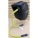 Husky 50' Retractable Cord Reel with Tri- Tap