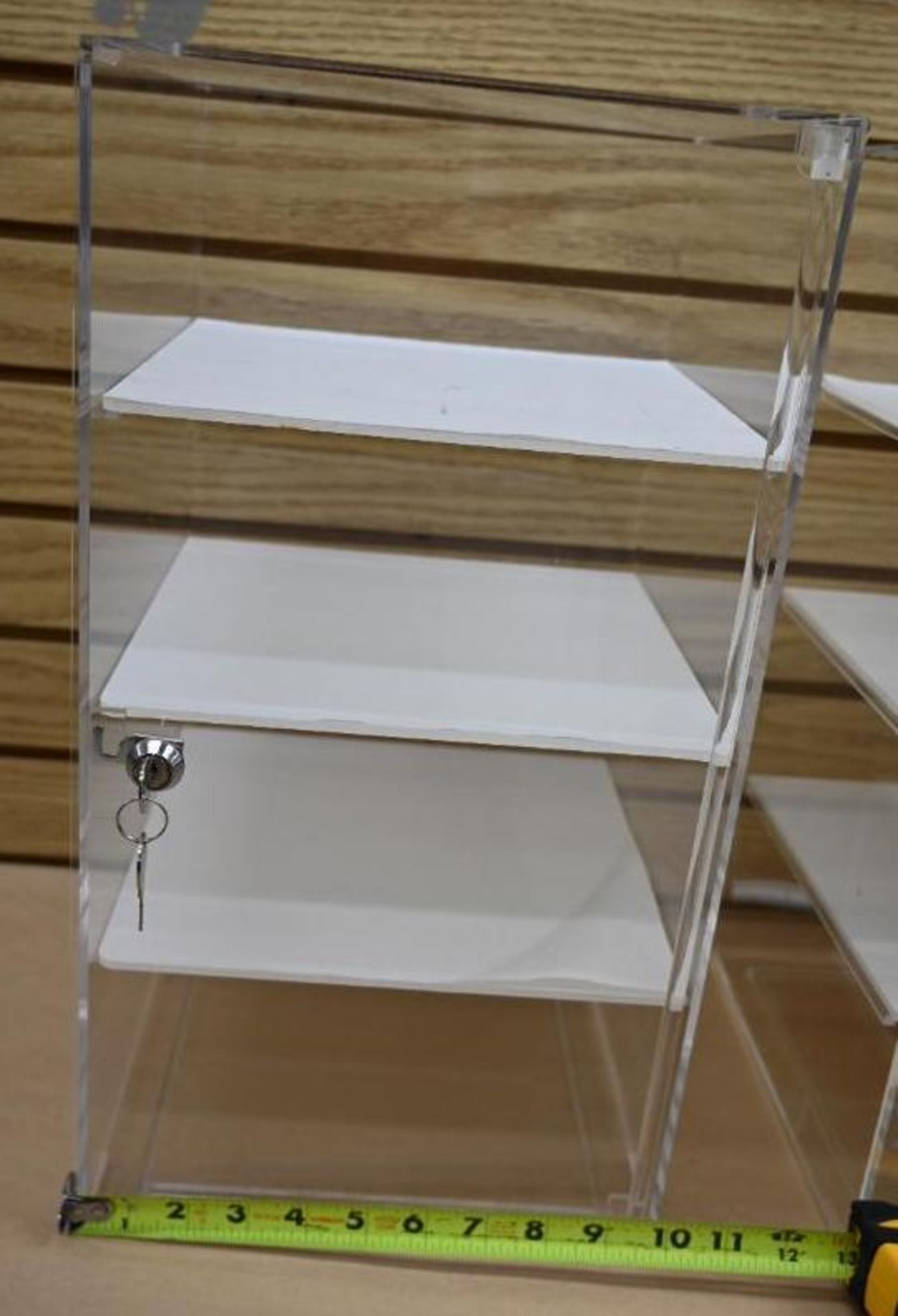 Three Display Cabinets with Keys - Image 5 of 7