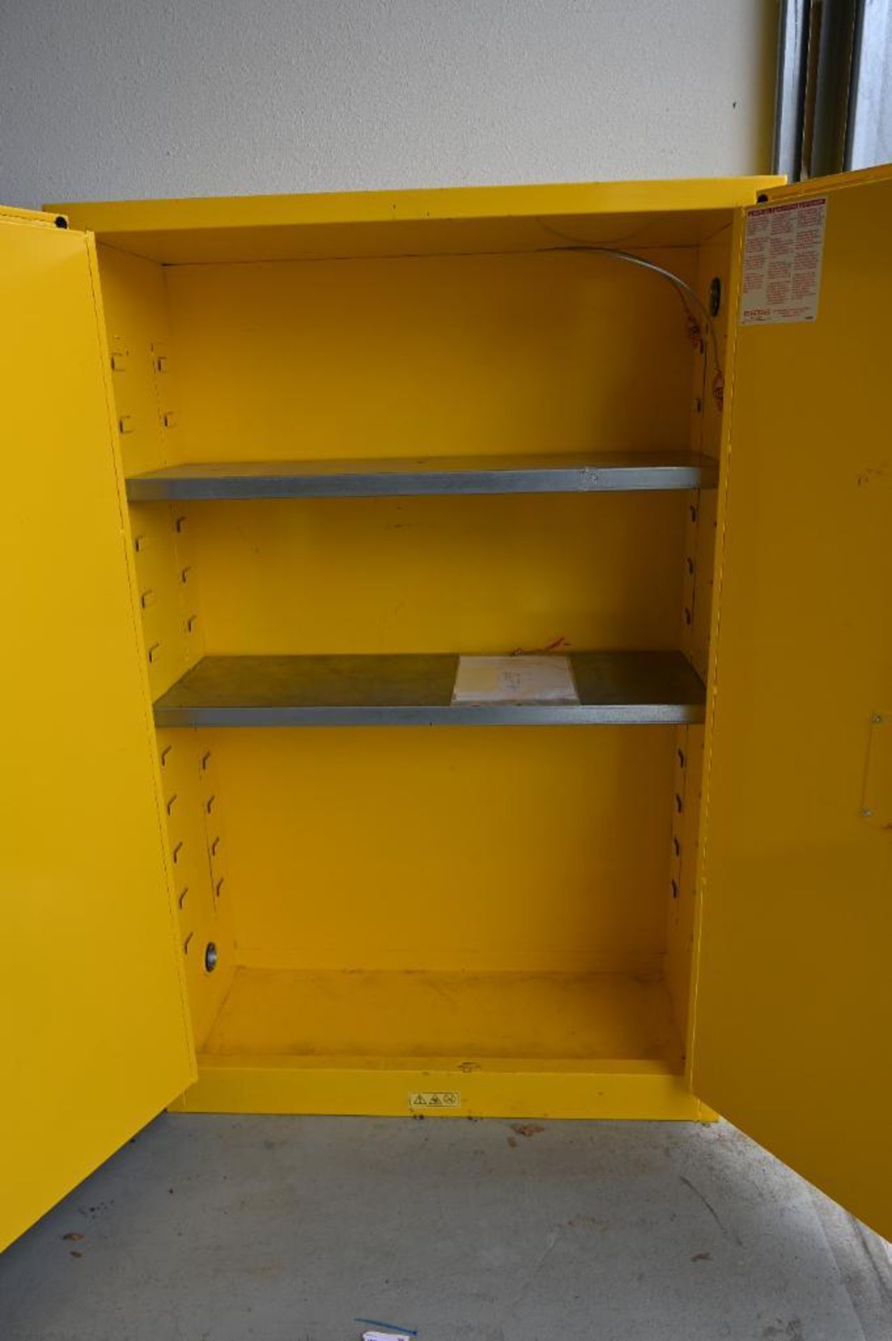 Durham FM Approved 1045-50 Welded 16 Gauge Steel Flammable Cabinet - Image 7 of 10