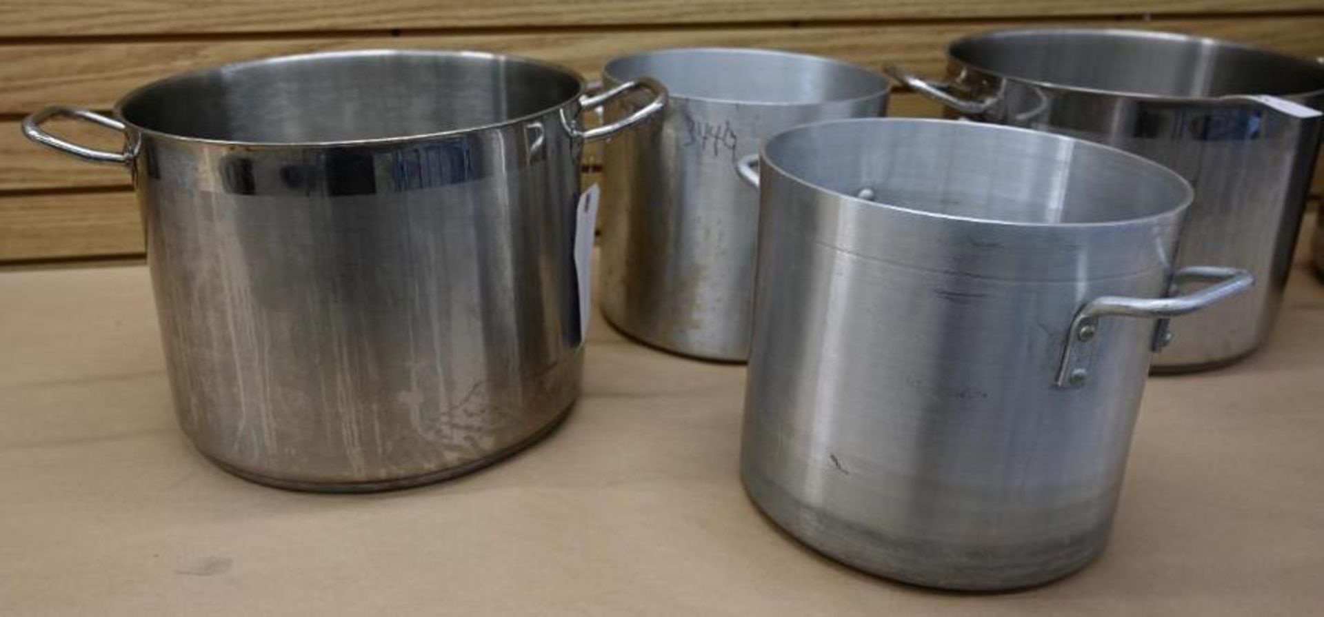 Six Stock Pots - Image 2 of 5