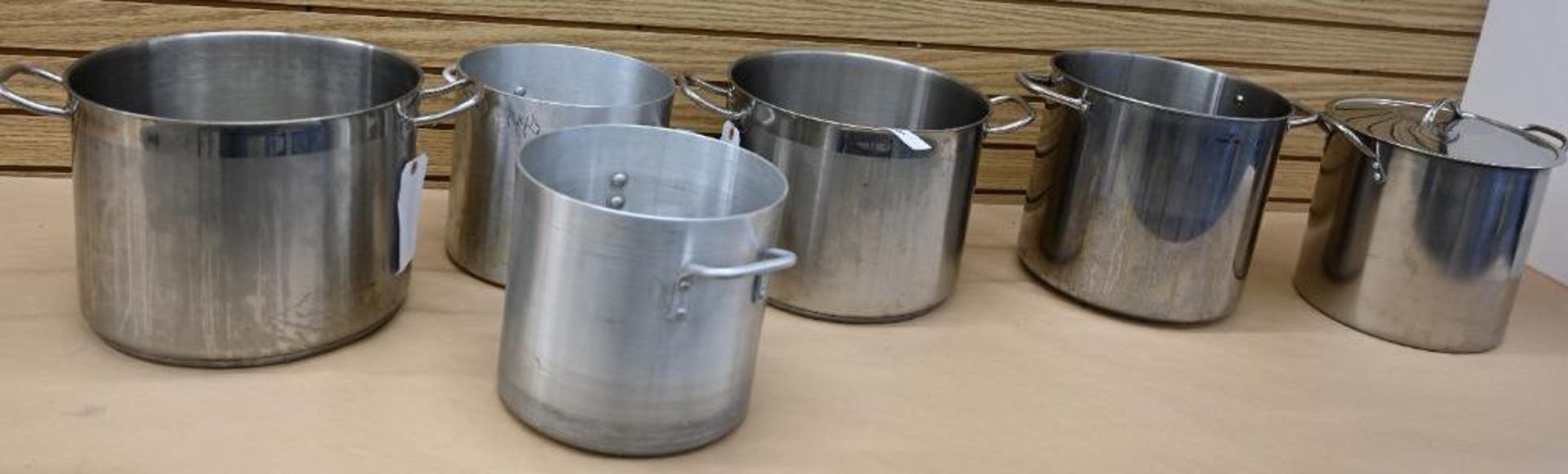 Six Stock Pots