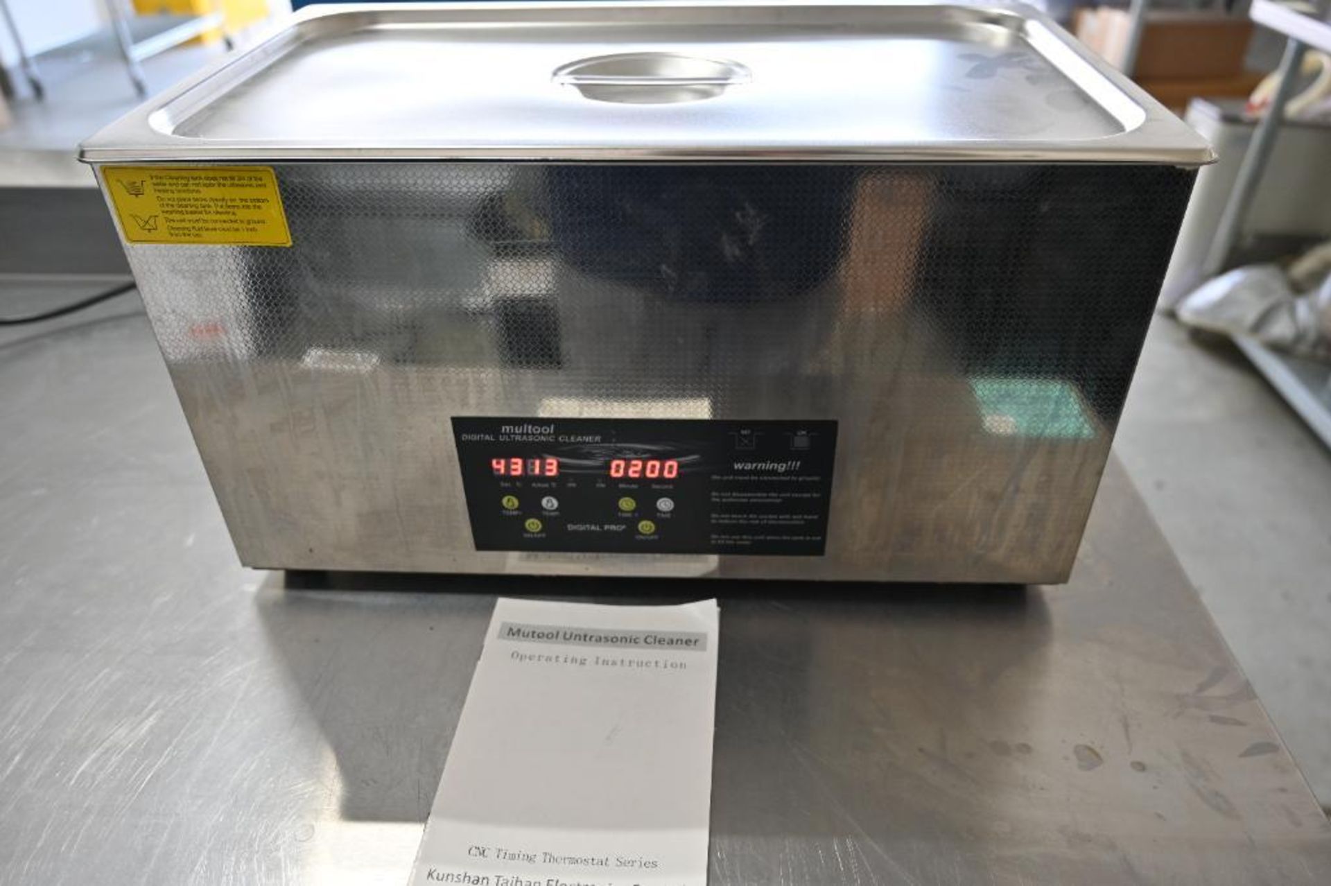 Multool Digital Ultrasonic Cleaner - Image 4 of 6