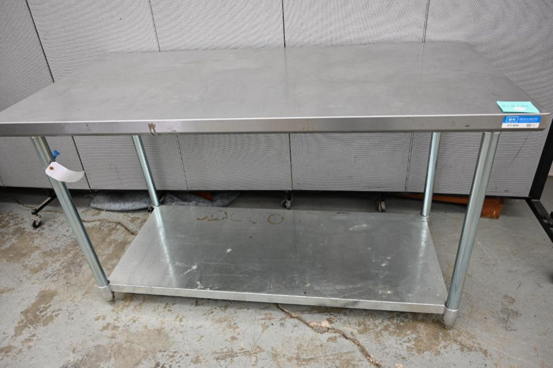 60" x 30" x 34.5" Stainless Steel Work Table - Bild 7 aus 7