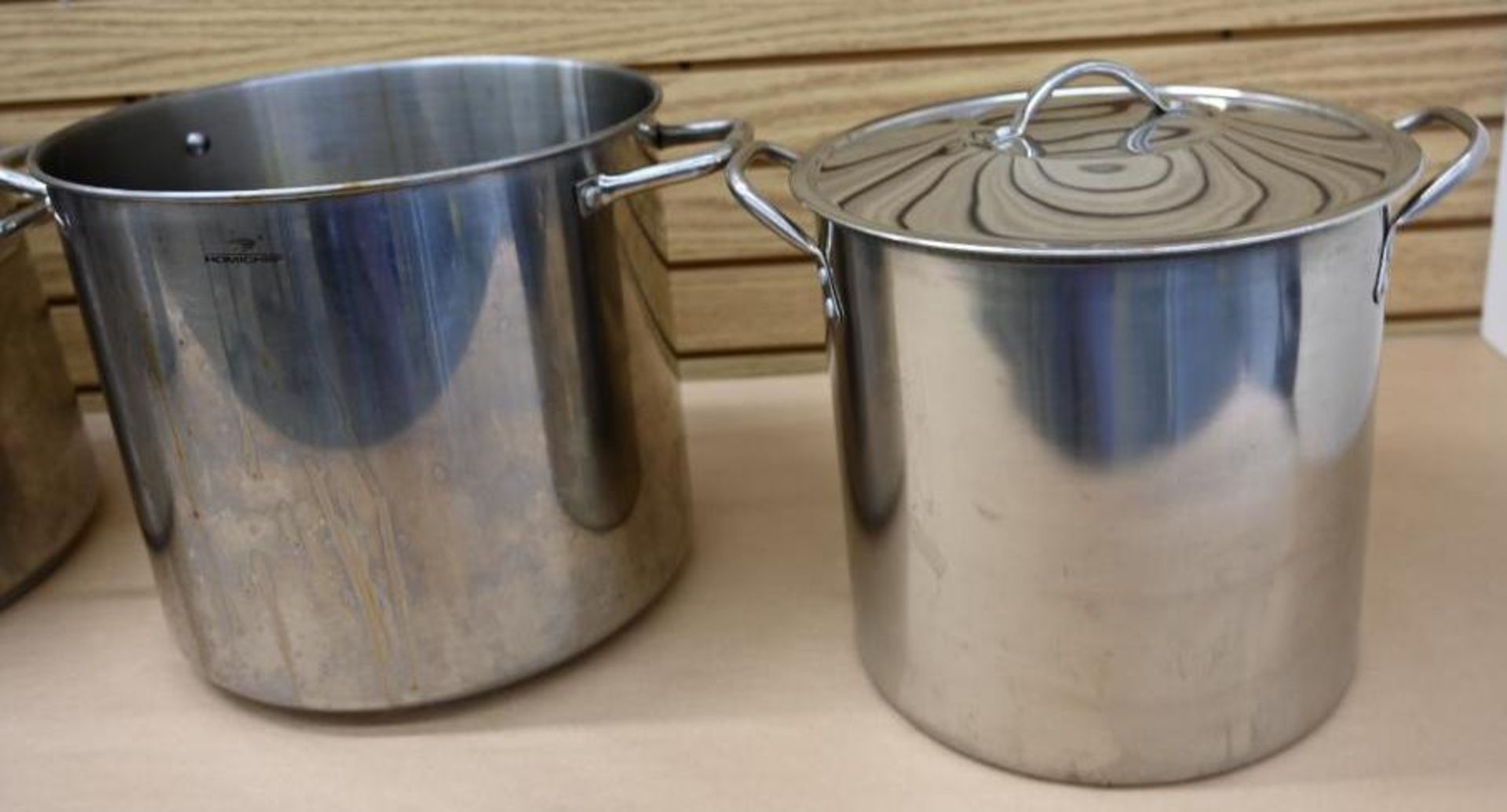 Six Stock Pots - Image 4 of 5