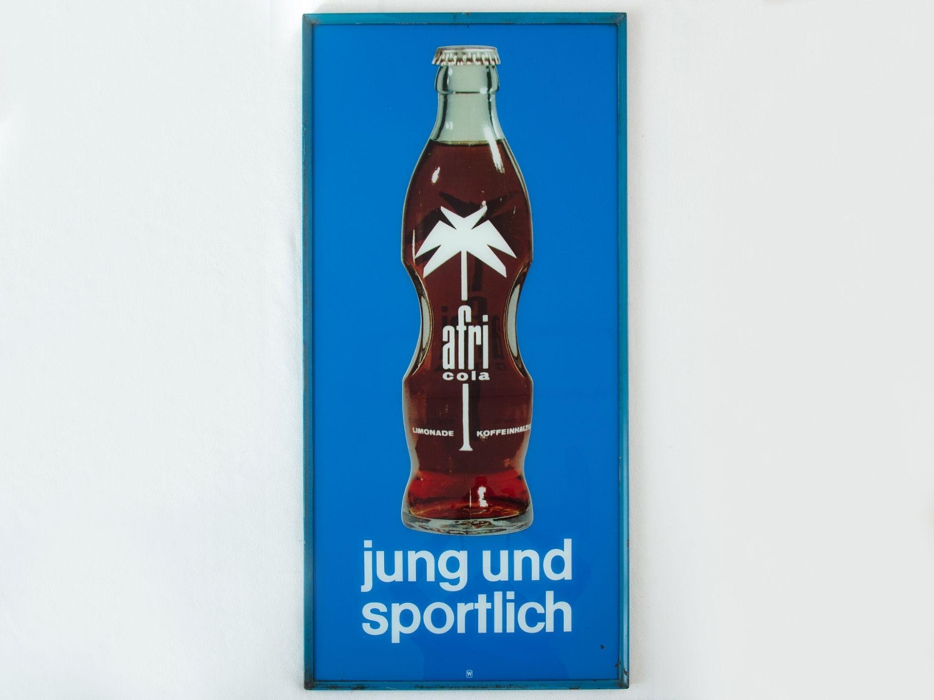 Werbeschild Afri Cola, jung und sportlich, Köln, um 1960 - Bild 7 aus 7