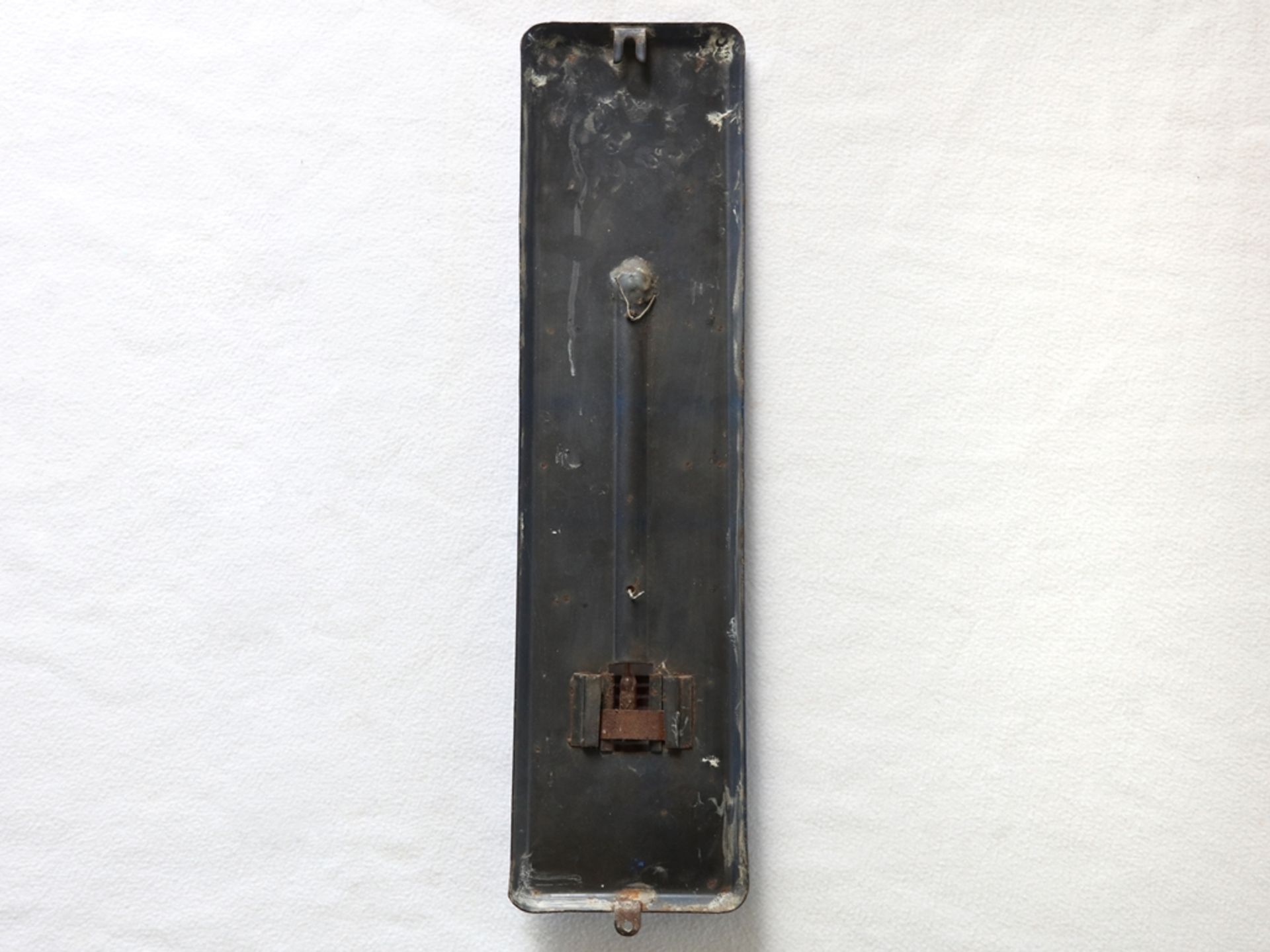 Emailschild Thermometer Varta Batterien, Hagen-Wehringhausen, um 1960 - Bild 6 aus 7