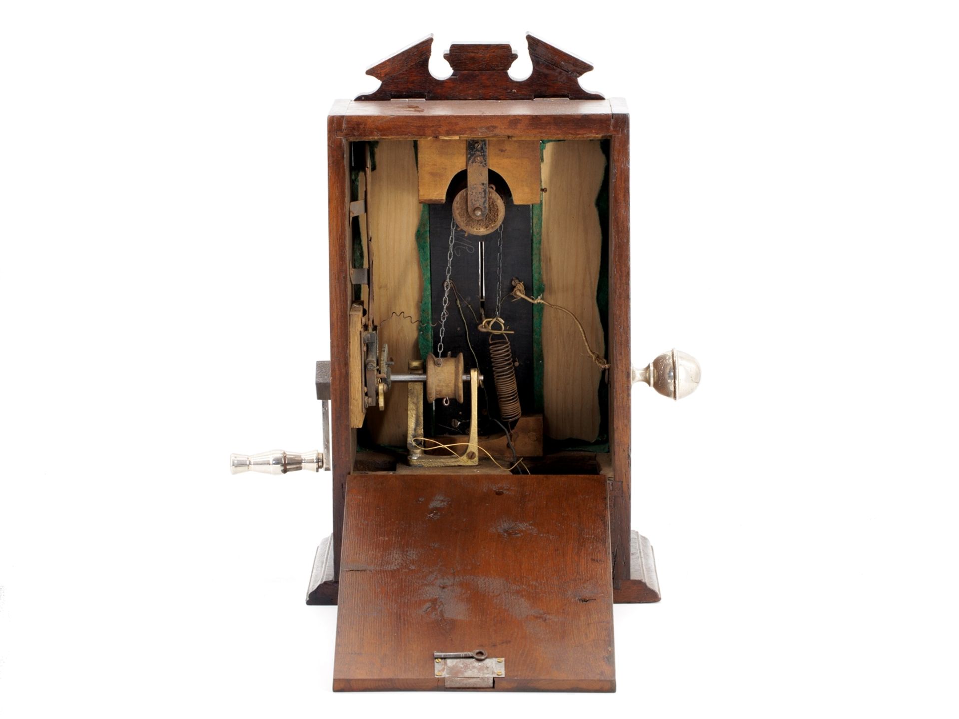 Elektrisierautomat mit Münzeinwurf, um 1905 - Bild 3 aus 6