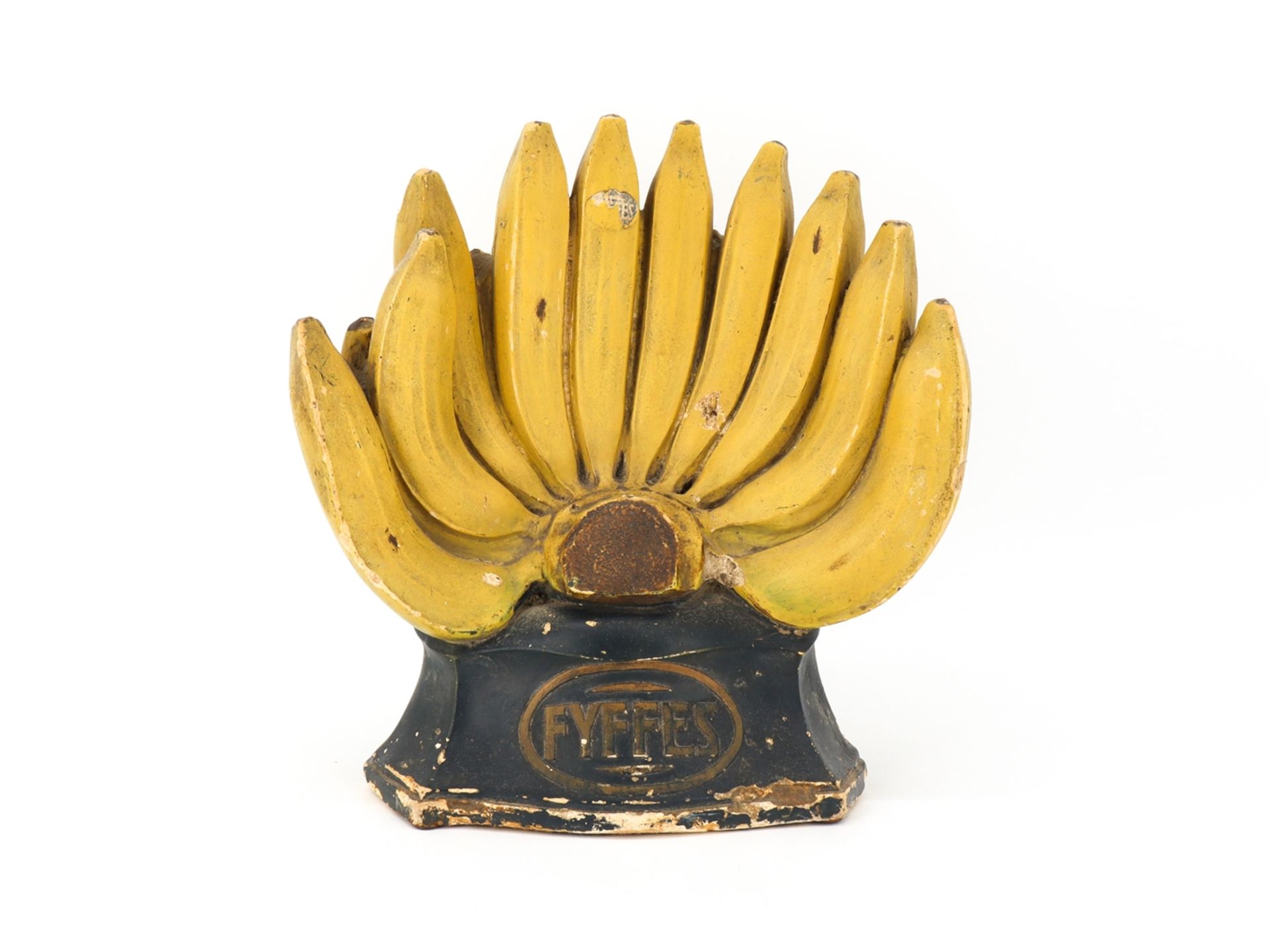 Werbefigur Fyffes Bananen, um 1930