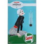 Emailschild Castrol Motor Oil Anti Freeze im Traumzustand! Um 1960