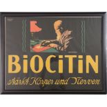 Hans Lindenstaedt (1874-1928), Plakat "Biocitin" (1908)