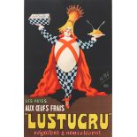 Poster Lustucru, LES PÂTES, Paul Mohr, France, around 1920